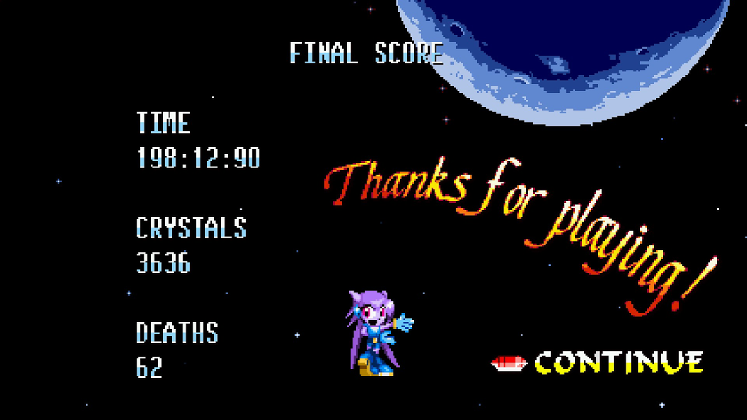 Freedom Planet - Thanks for playing!