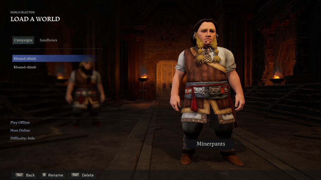 LotR Return to Moria Minerpants.png