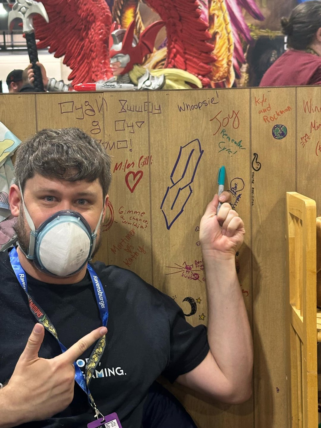 PAX Unplugged 2024 Session Zero Booth Selfie.JPG