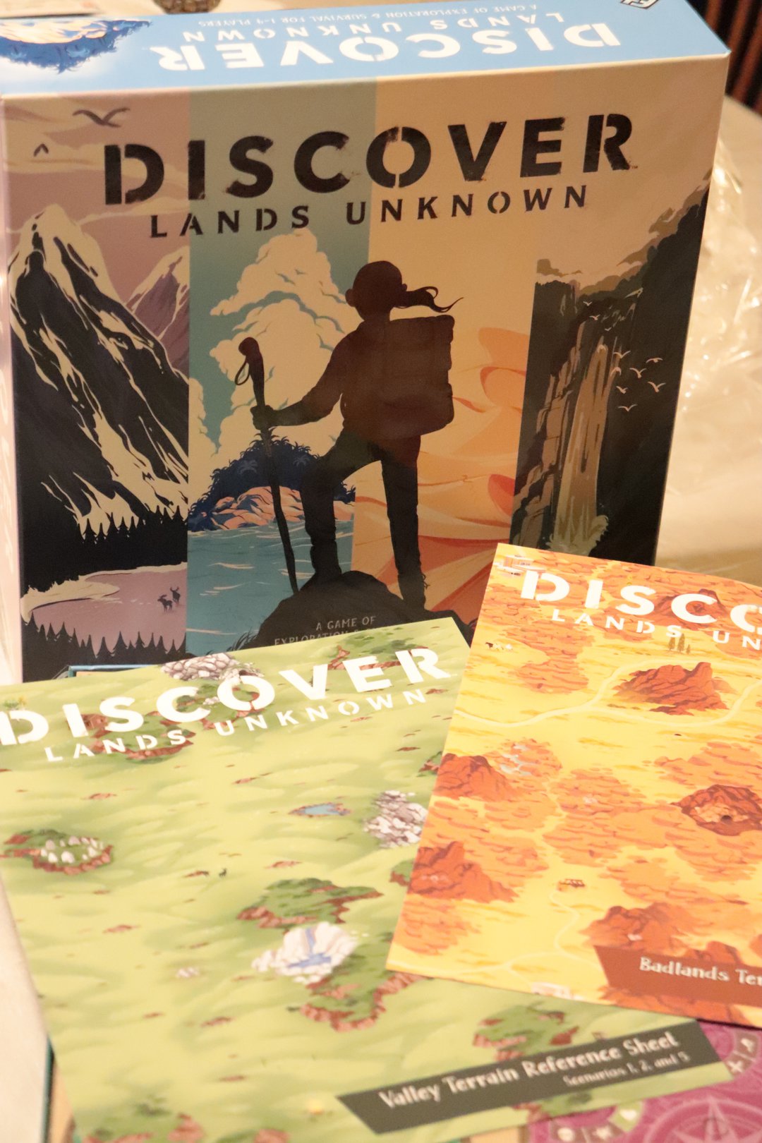 discover lands unknown first unboxing