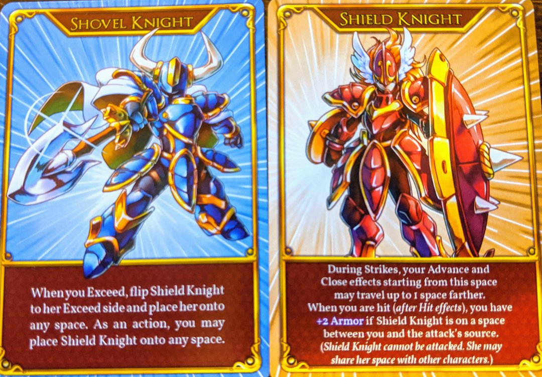 exceed shovel knight and shield knight