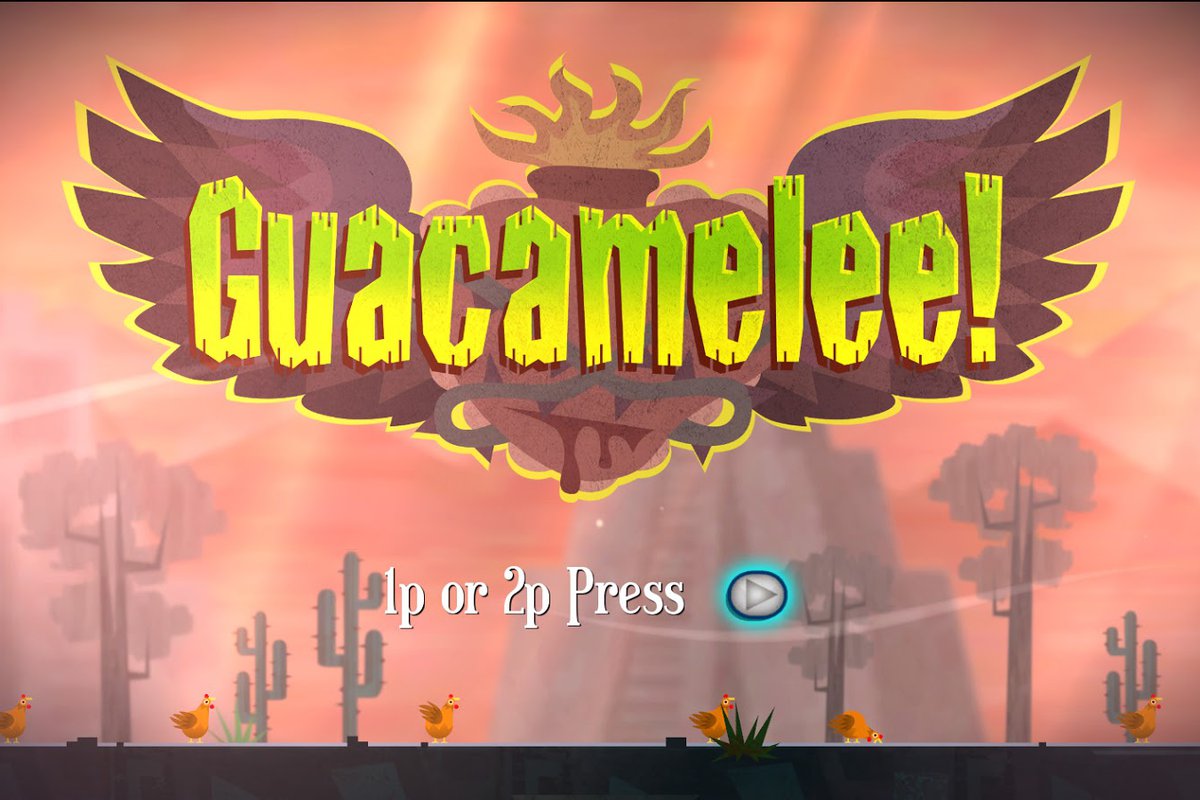 guacamelee title screen