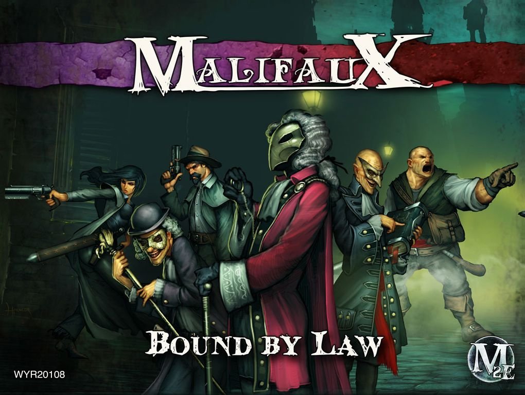 malifaux bound by law sprites and dice
