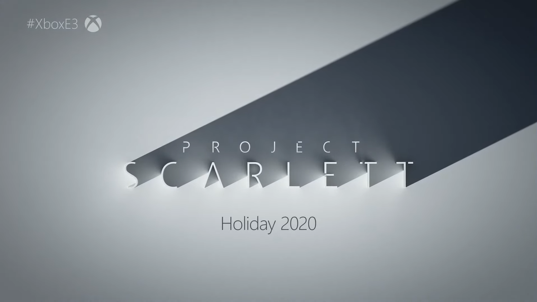 microsoft e3 2019 project scarlett