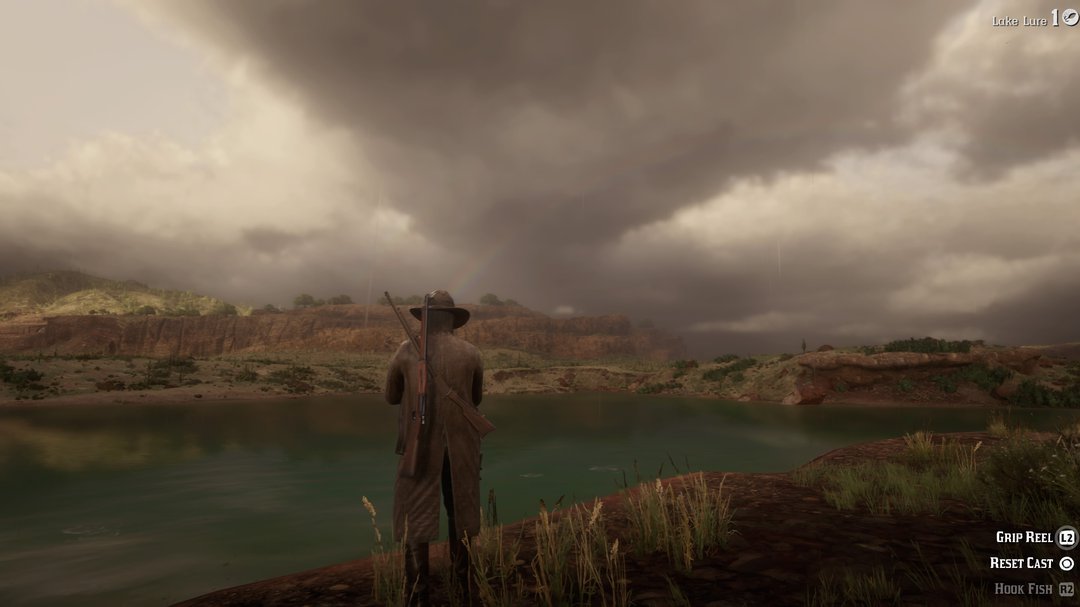 red dead redemption fishing