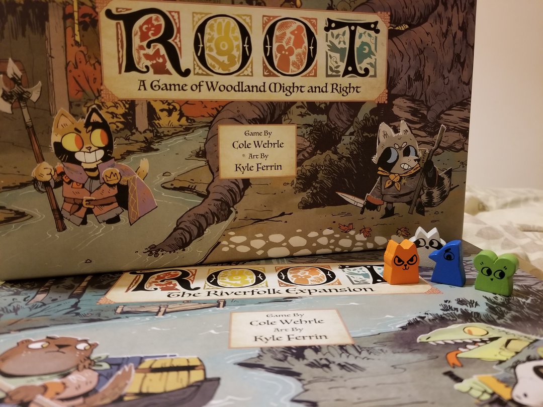 root cover art and meeples