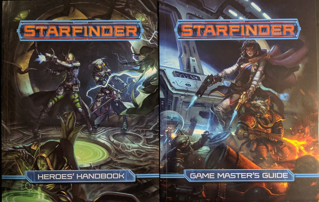 starfinder beginner box books