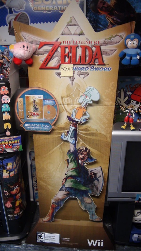 The Legend of Zelda: Squidward Sword